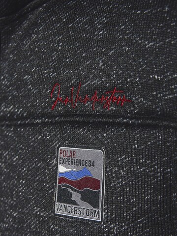 Jan Vanderstorm Sweatvest 'Mikrikson' in Grijs
