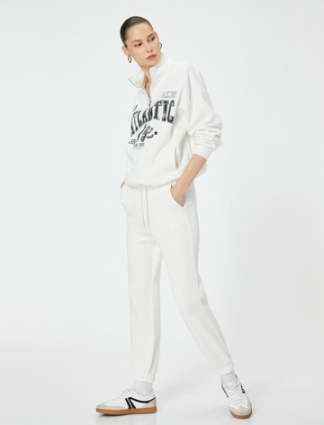 Koton Tapered Trousers in Beige