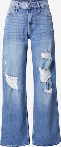 Wide leg Jeans di HOLLISTER in blu: frontale