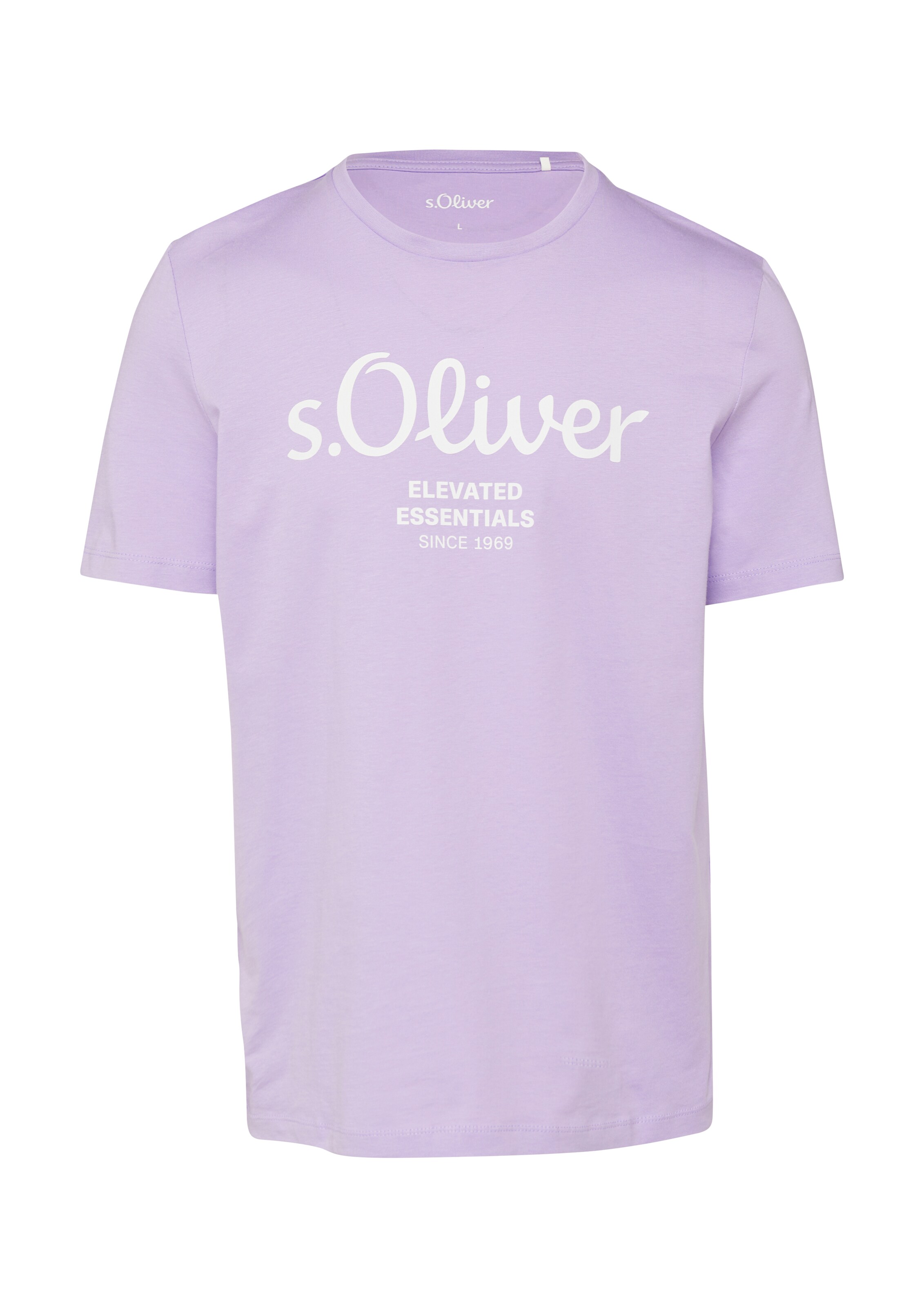 s.Oliver Shirt in Lila: voorkant