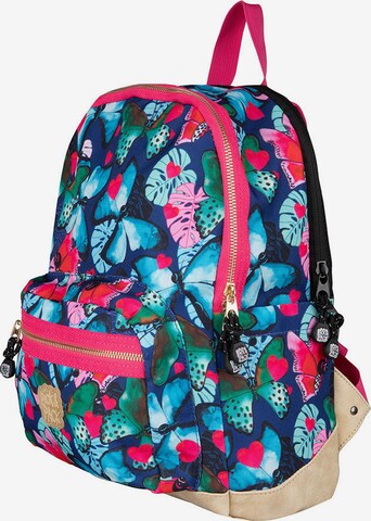 Pick & Pack Rucksack 'Schmetterling' in Blau