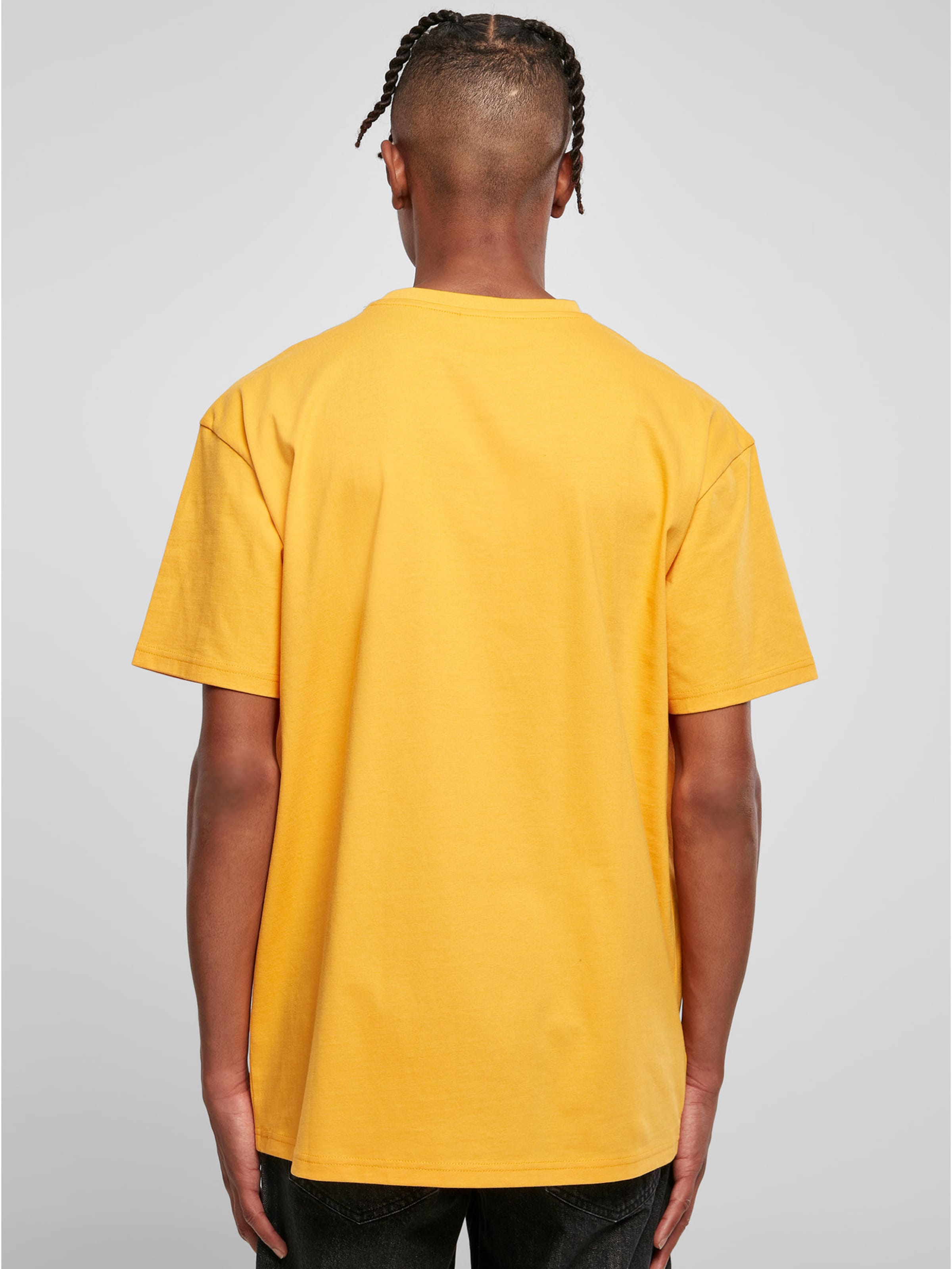 Urban Classics T-Shirt in Goldgelb 