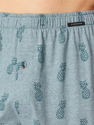 SCHIESSER Boxer shorts ' Basic ' in Blue