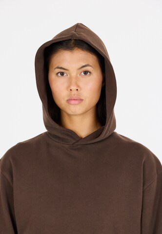 SOS Sportief sweatshirt 'Bovec' in Bruin