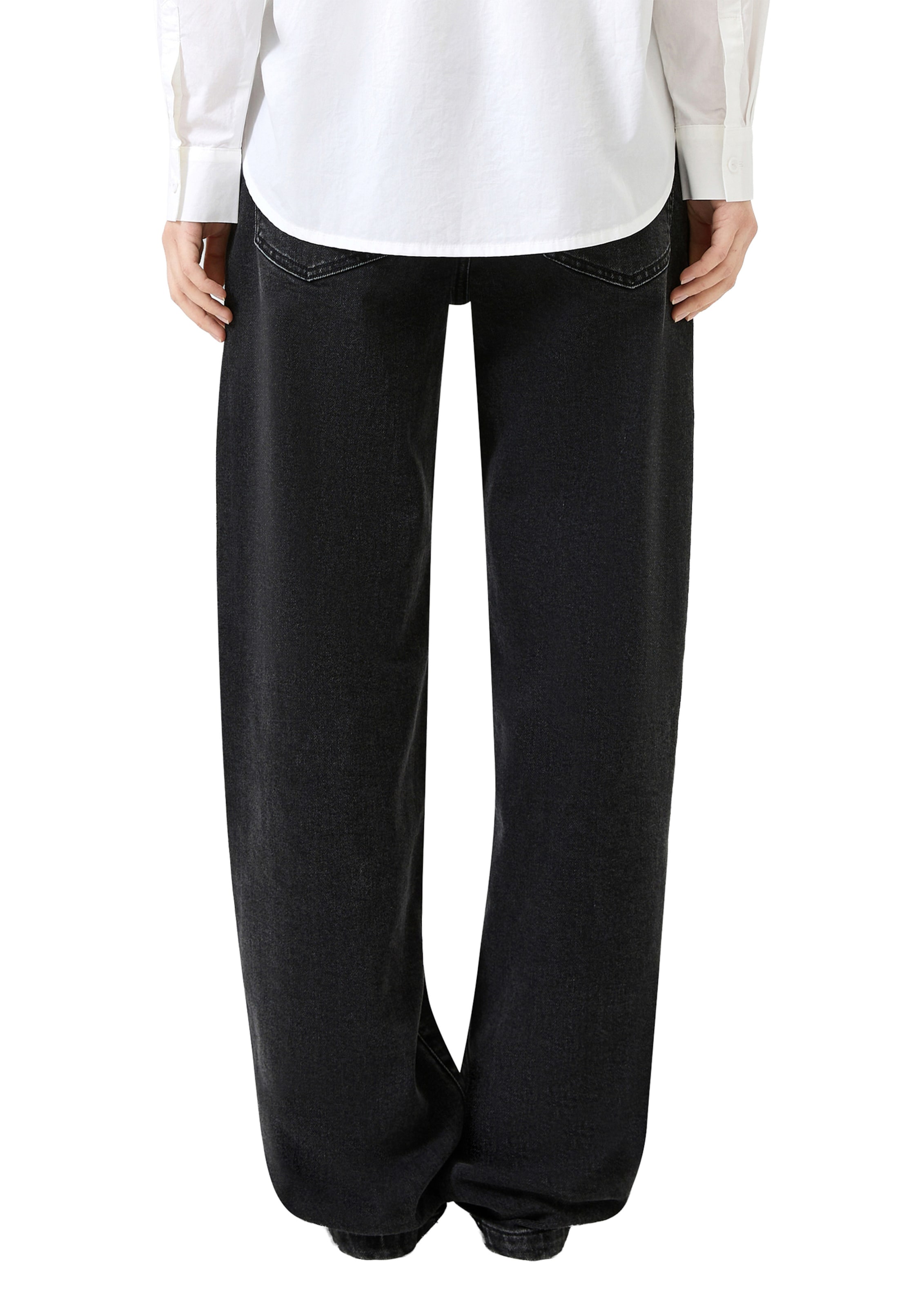 QS Loosefit Jeans in Grijs