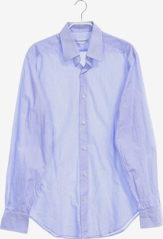 Egon Button Up Shirt in S in Blue: front