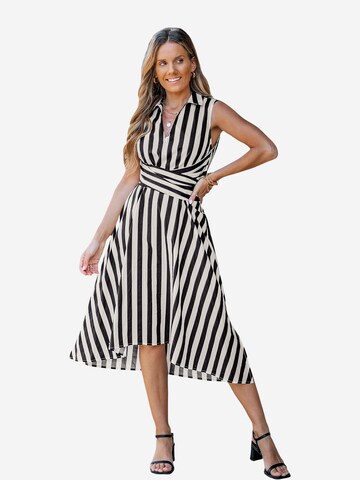 Cupshe Summer Dress in Black: front