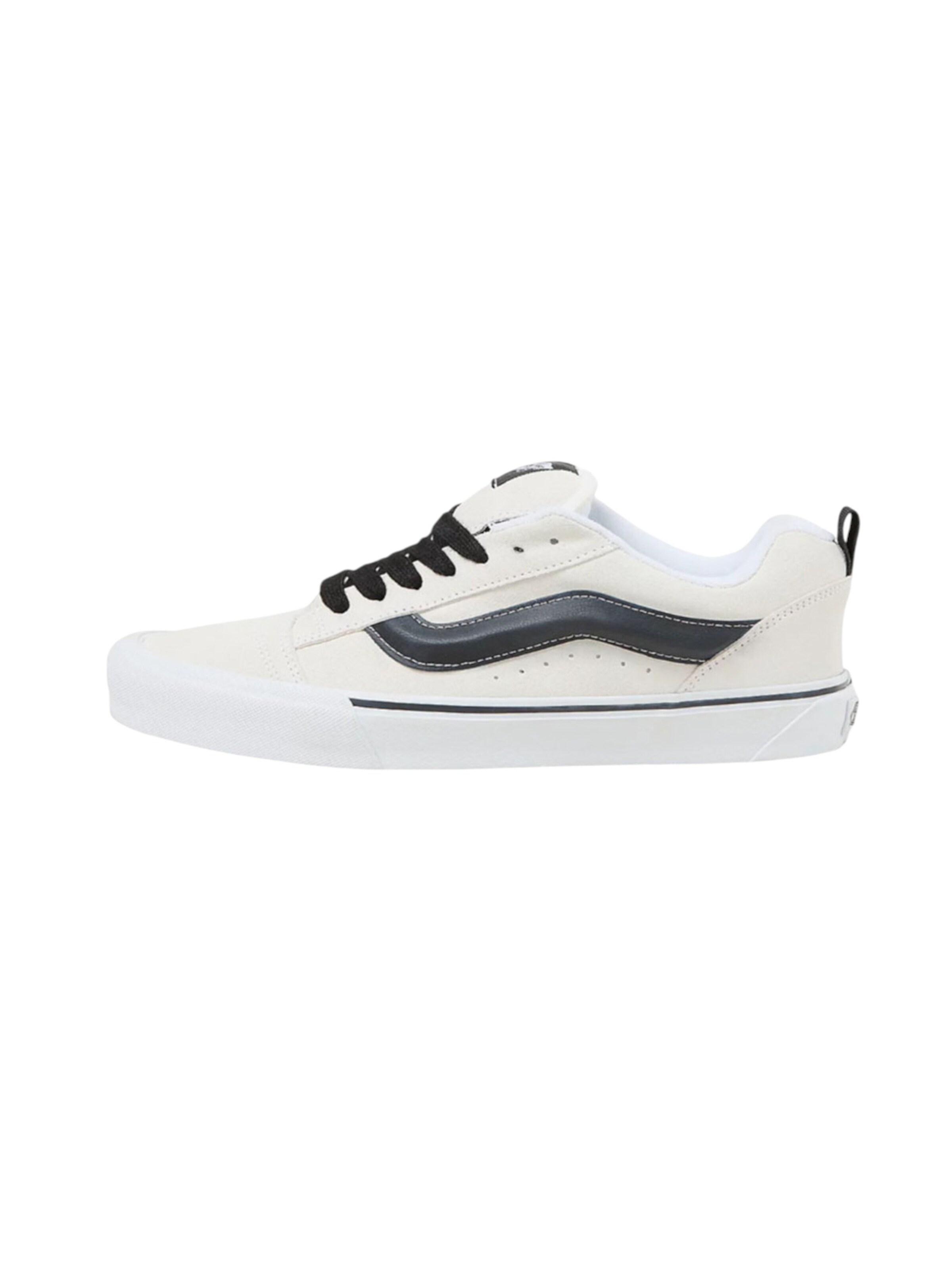 VANS Platform trainers 'Knu Skool' in White: front
