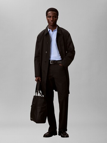 Coupe slim Chemise Calvin Klein en bleu