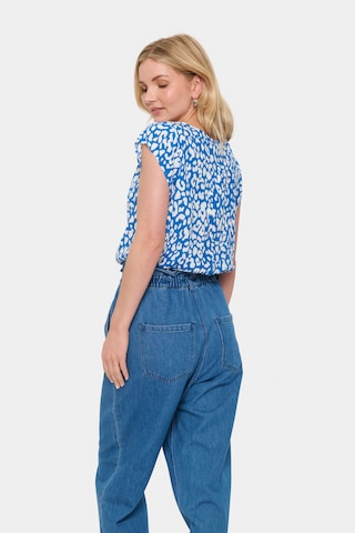 SAINT TROPEZ - Blusa 'BlancaSZ' en azul