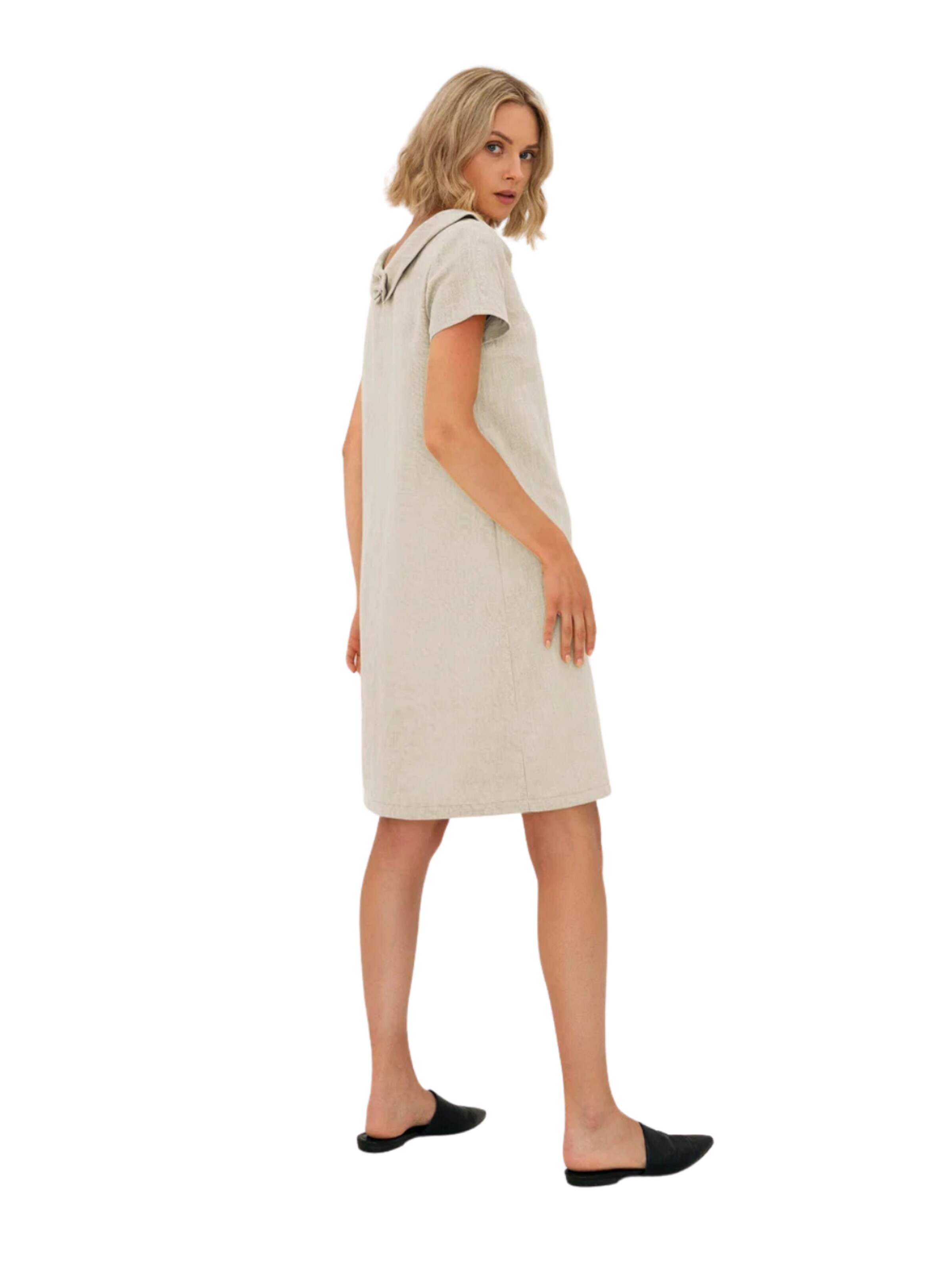Abito di LeMuse Dress in beige: frontale