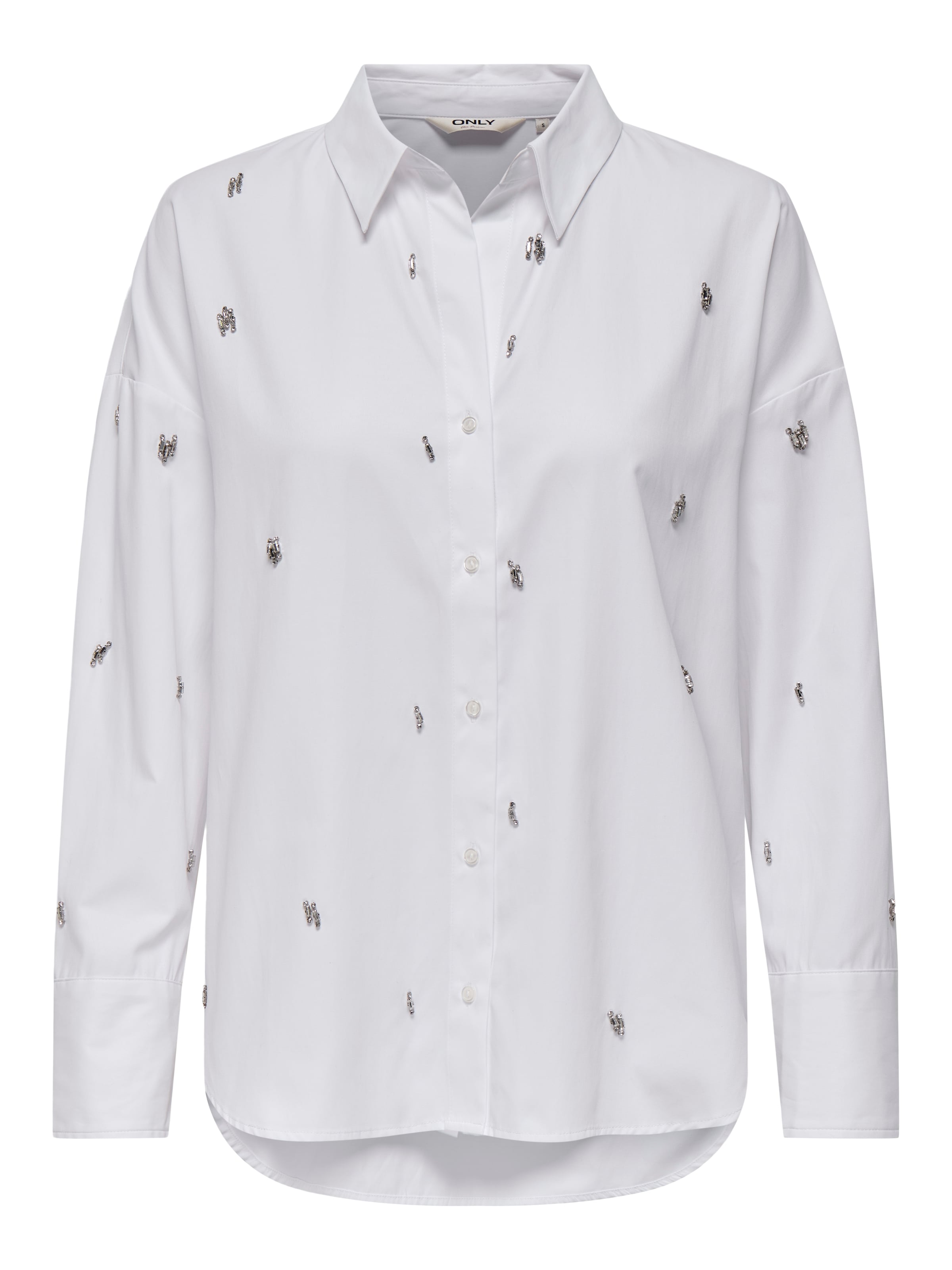 Bluză 'ONLOREGON' de la ONLY pe alb: față