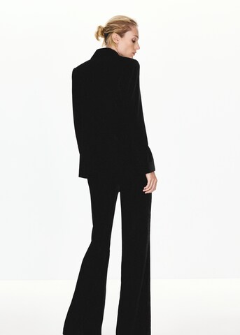 MANGO Blazer 'COMBI' in Black: back