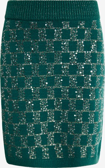 faina Skirt in Emerald / Silver, Item view
