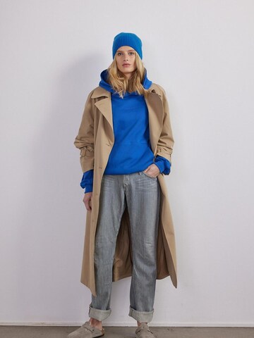 BEARTH Sweatshirt 'Hoodie Bio-Baumwolle' in Blue