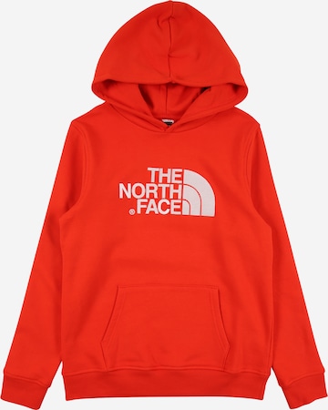 THE NORTH FACE Athletic Sweatshirt in Red: front