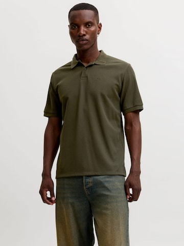 Maglietta 'JJEAustin' di JACK & JONES in verde: frontale
