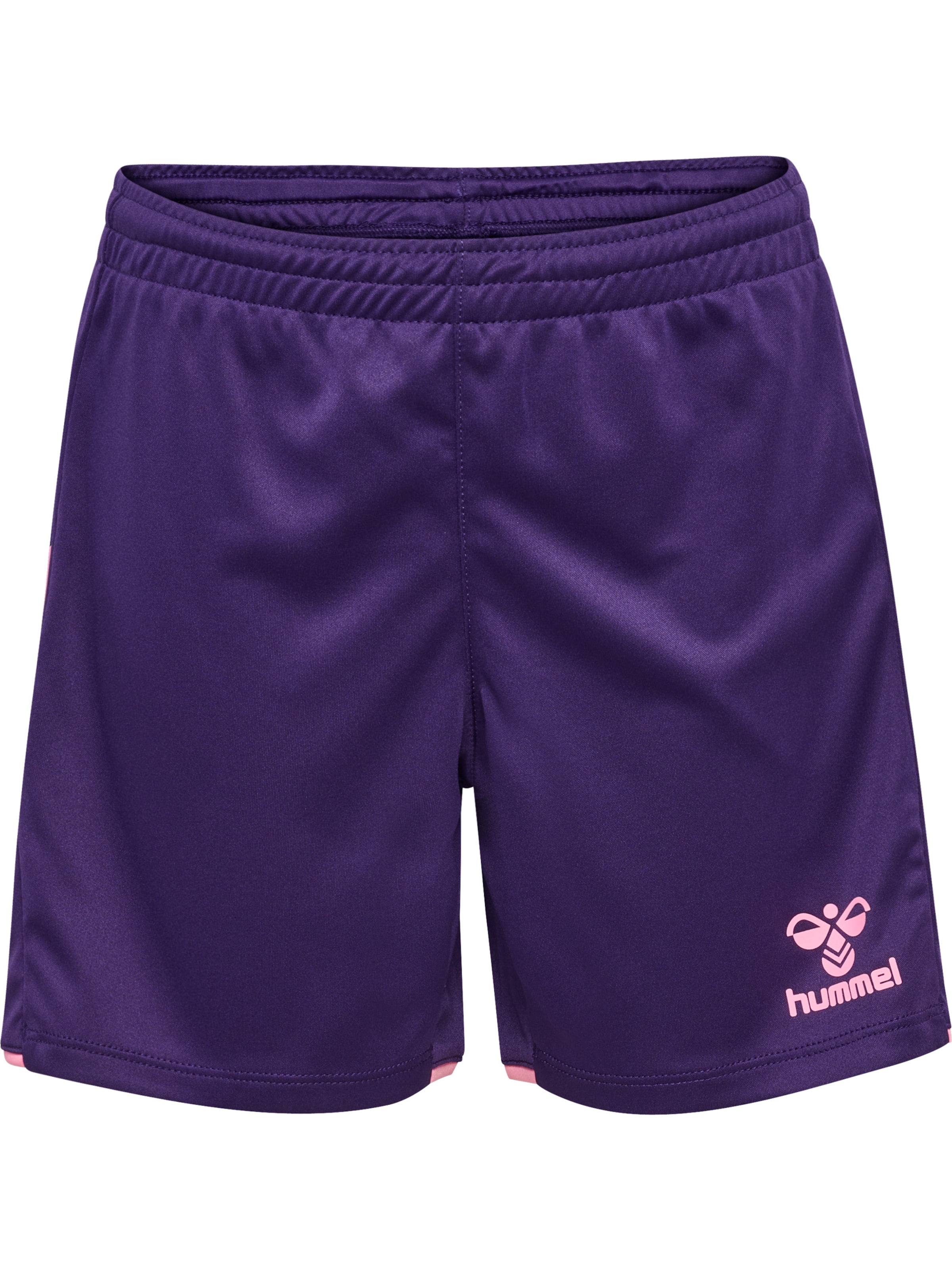 Hummel Workout Pants in Purple: front