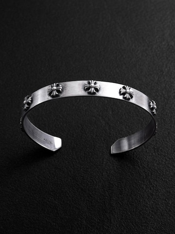 Braccialetto 'CROIX DES TEMPLIERS' di REYTEL in argento