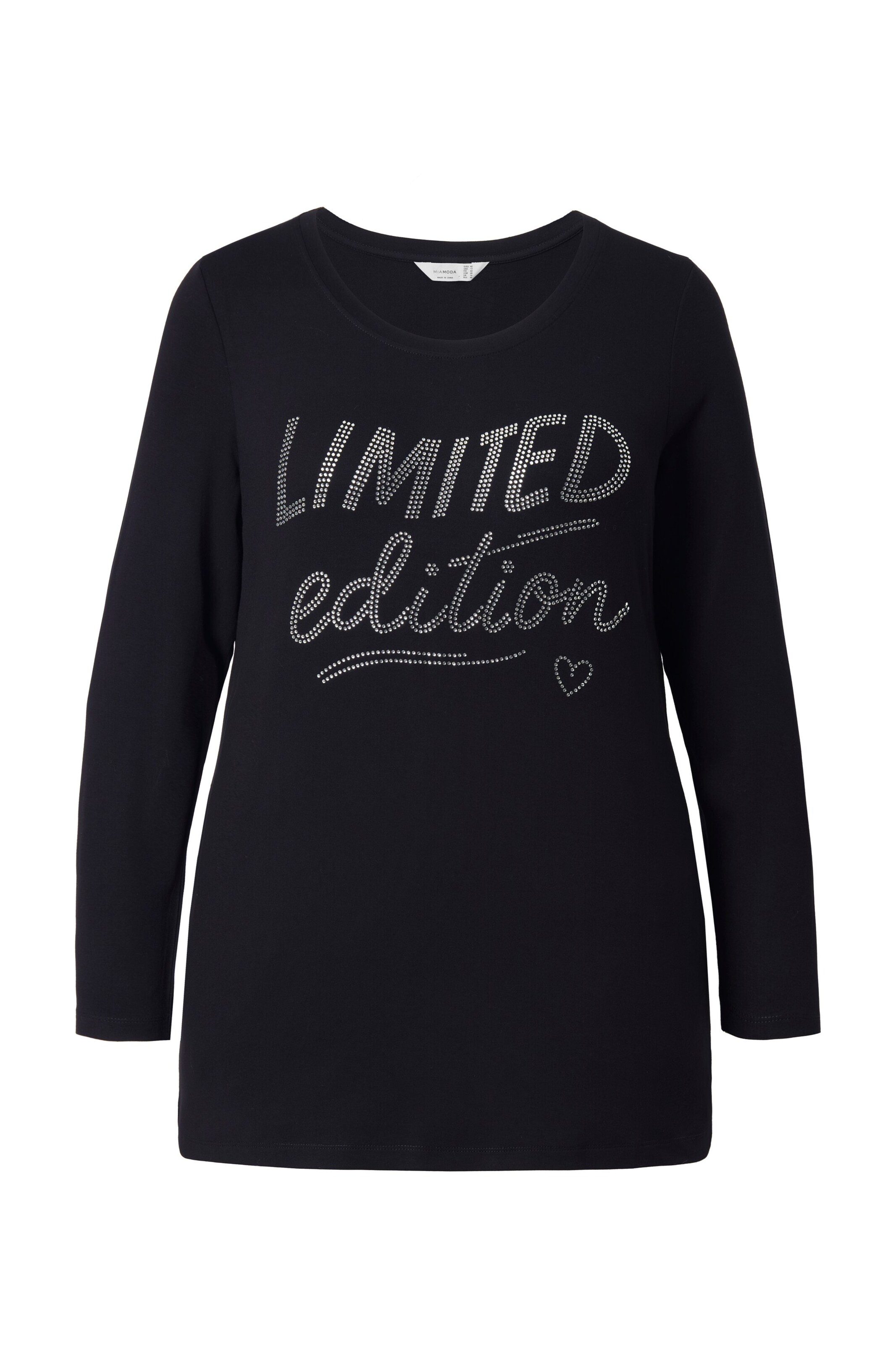 MIAMODA Shirt in Black, Item view