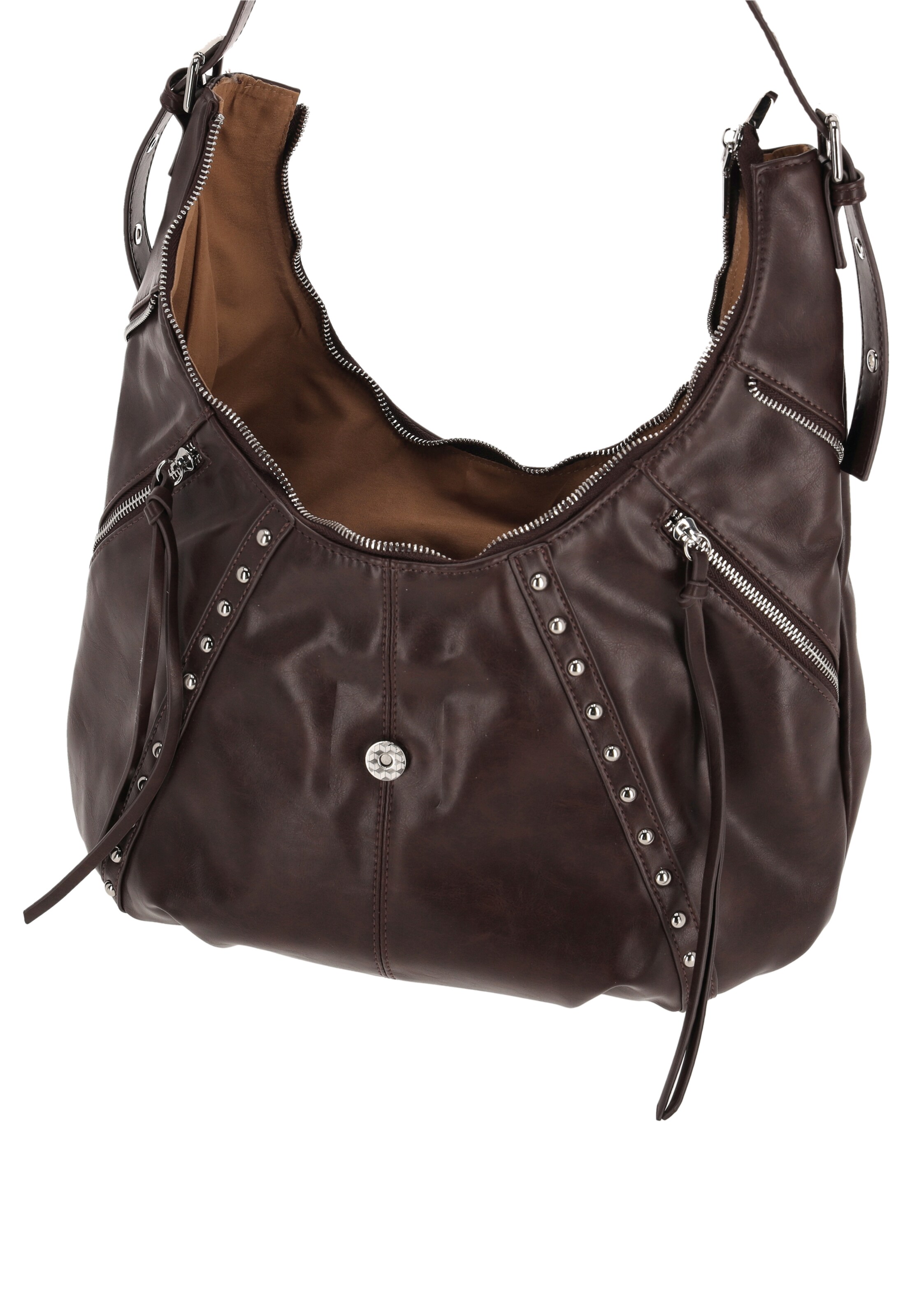 Sac bandoulière faina en marron