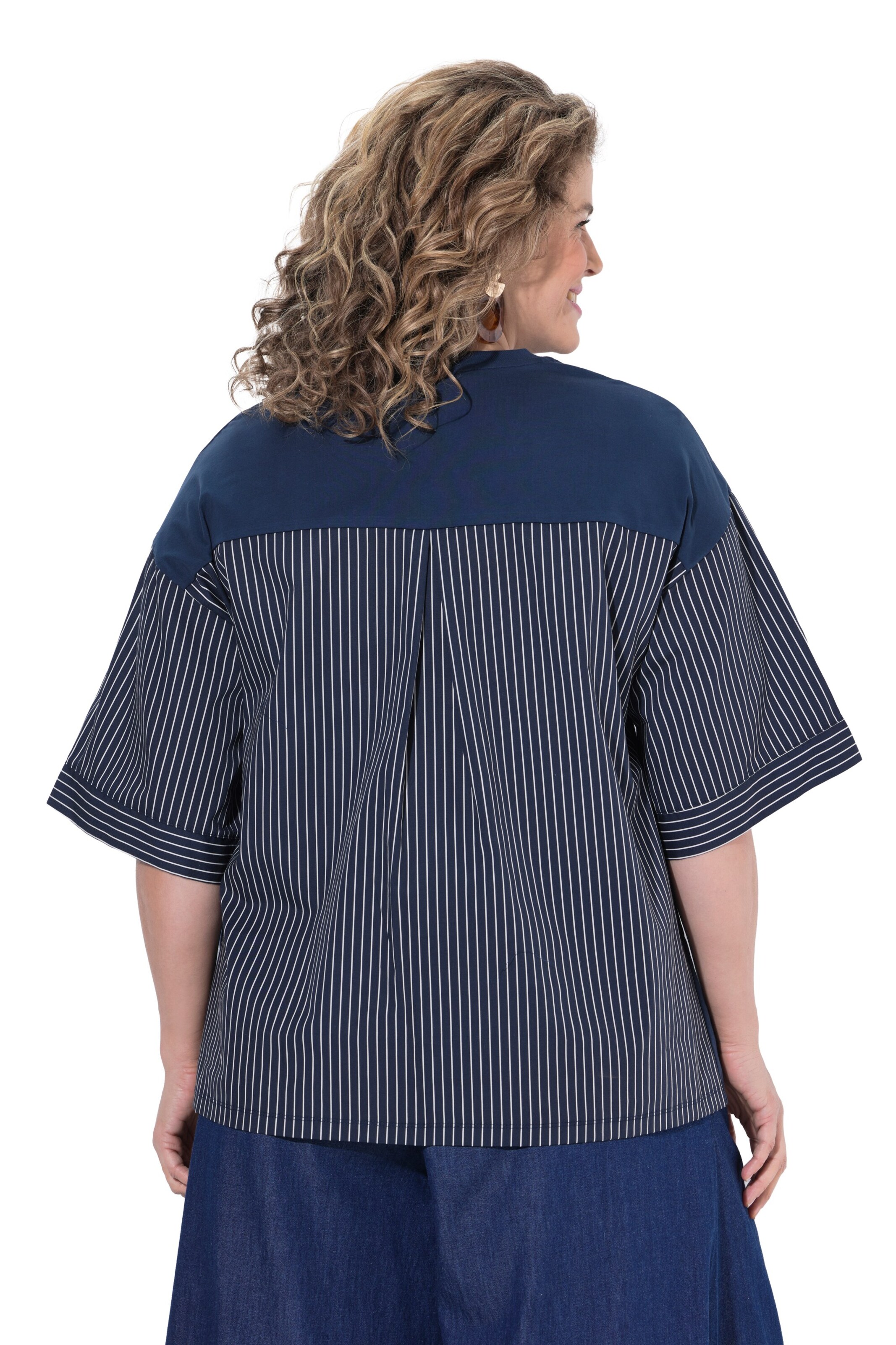 Ulla Popken Shirt in Blauw