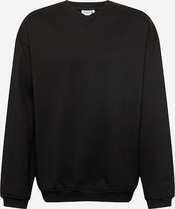 WEEKDAY Sweatshirt 'Emanuel' in Schwarz: predná strana