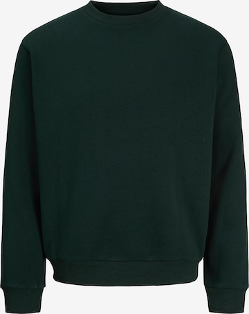 Jack & Jones Plus Mikina 'JJEBRADLEY' – zelená: přední strana