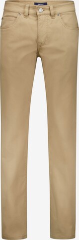Gardeur Slim fit Trousers 'Bill' in Beige: front