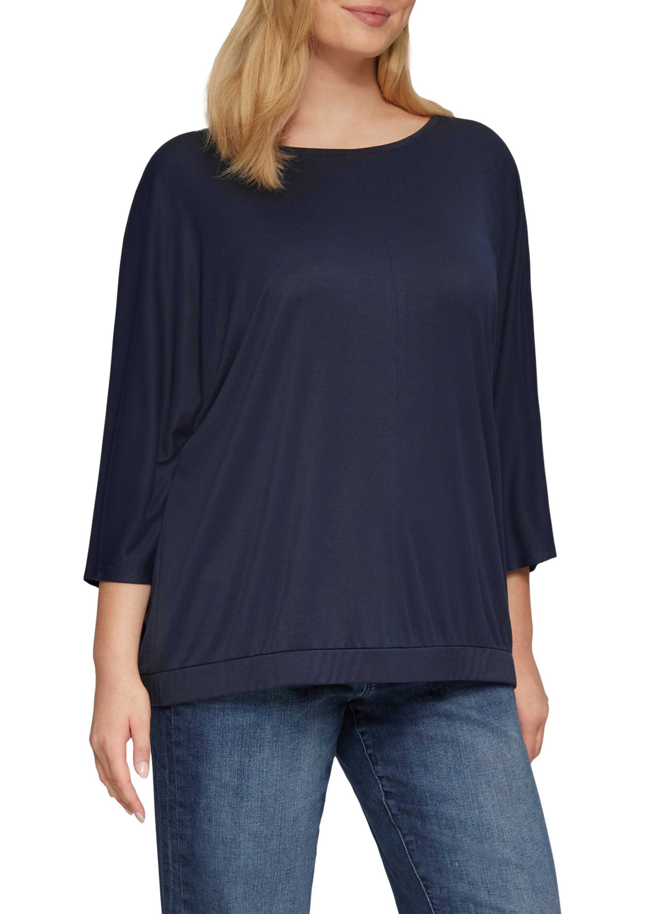 s.Oliver Red Label Plus Shirt in Blue