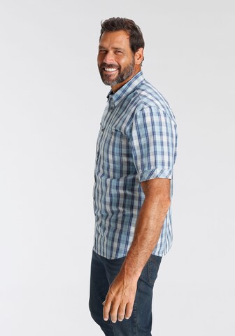 Man's World Regular fit Button Up Shirt in Blue