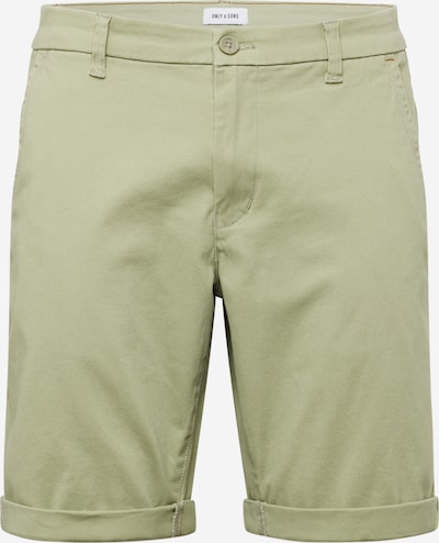 Only & Sons Pantalón chino 'PETER' en verde pastel, Vista del producto