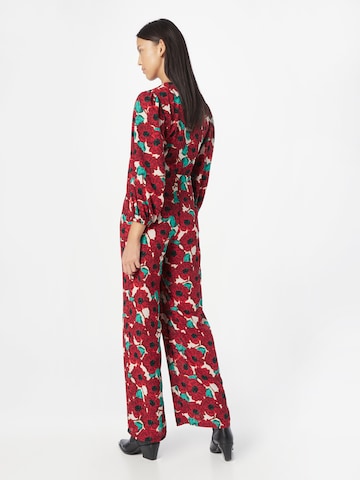 Traffic People - Jumpsuit 'Betsy' en rojo