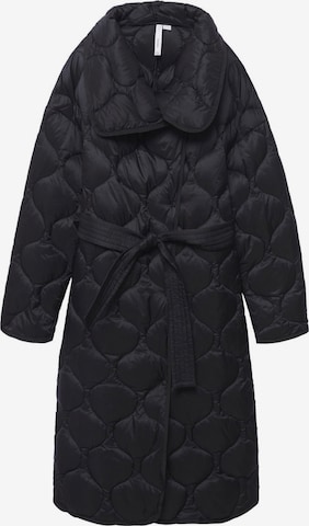 MANGO Winter Coat 'Drile' in Black: front
