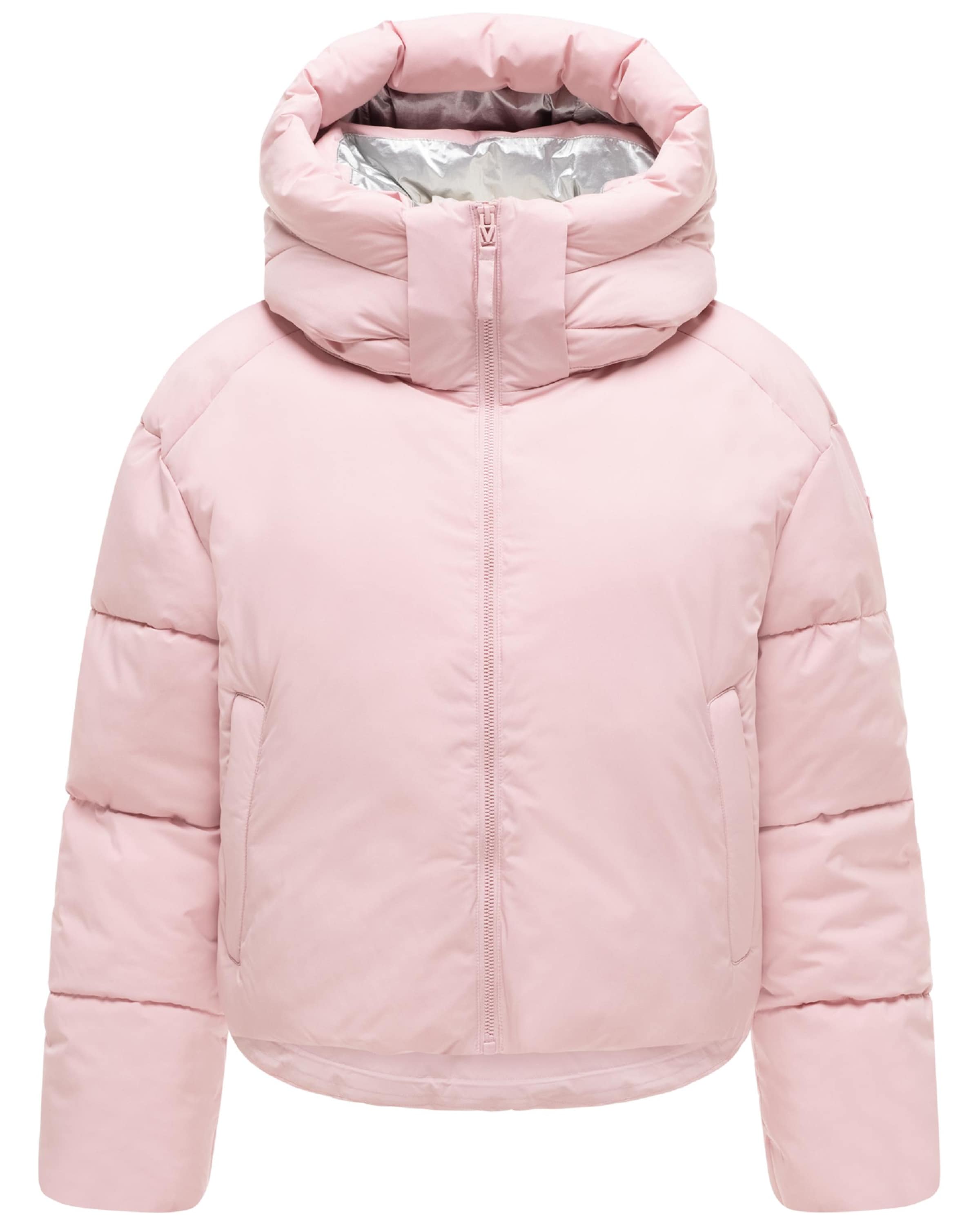 MARIKOO Winterjas 'Zilvaa 16' in Roze: voorkant