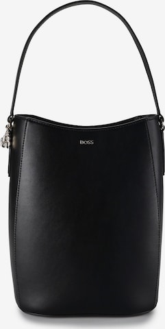 Borsa a spalla 'Numah ' di BOSS in nero: frontale