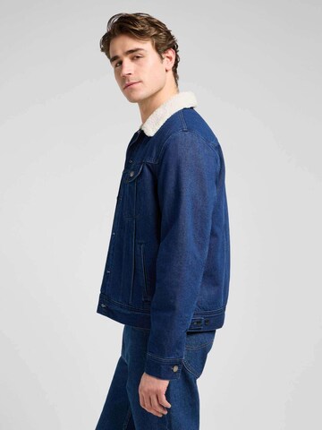 Lee Winter Jacket 'Sherpa Jacket' in Blue
