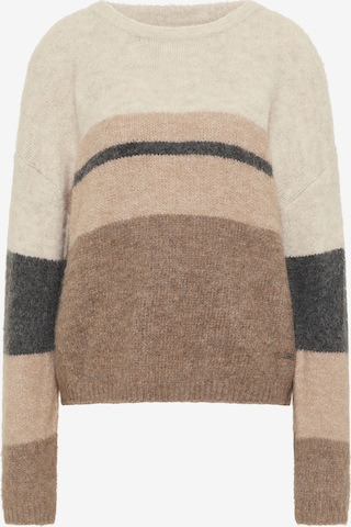 usha BLUE LABEL Sweater in Brown: front