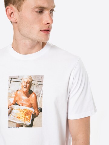 WOOD WOOD Shirt 'Sami Brett Lloyd Nonna' in Weiß