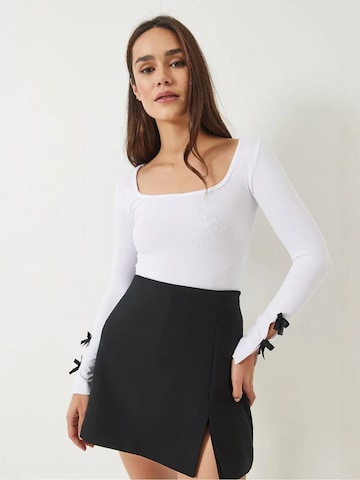 Bianco Lucci Shirt in Wit: voorkant