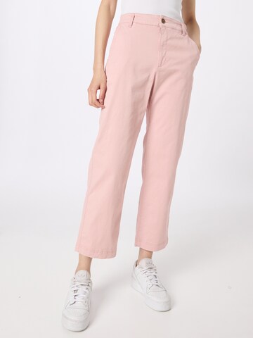 GAP Loose fit Trousers in Pink: front