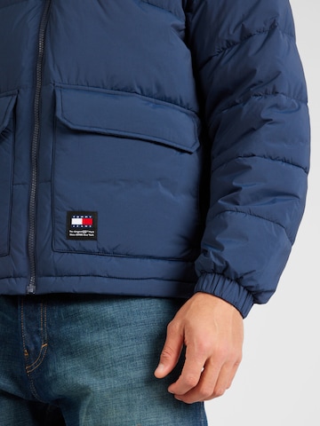 Tommy Jeans Winterjas in Blauw