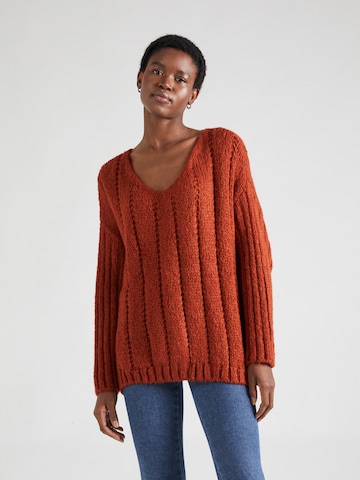 Pull-over Sublevel en rouge : devant