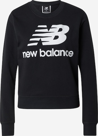 new balance Mikina 'Essentials' - Čierna: predná strana