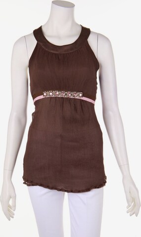 Sandro Top & Shirt in S in Brown: front