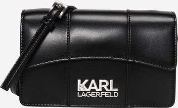 Karl Lagerfeld Crossbody Bag in Black: front