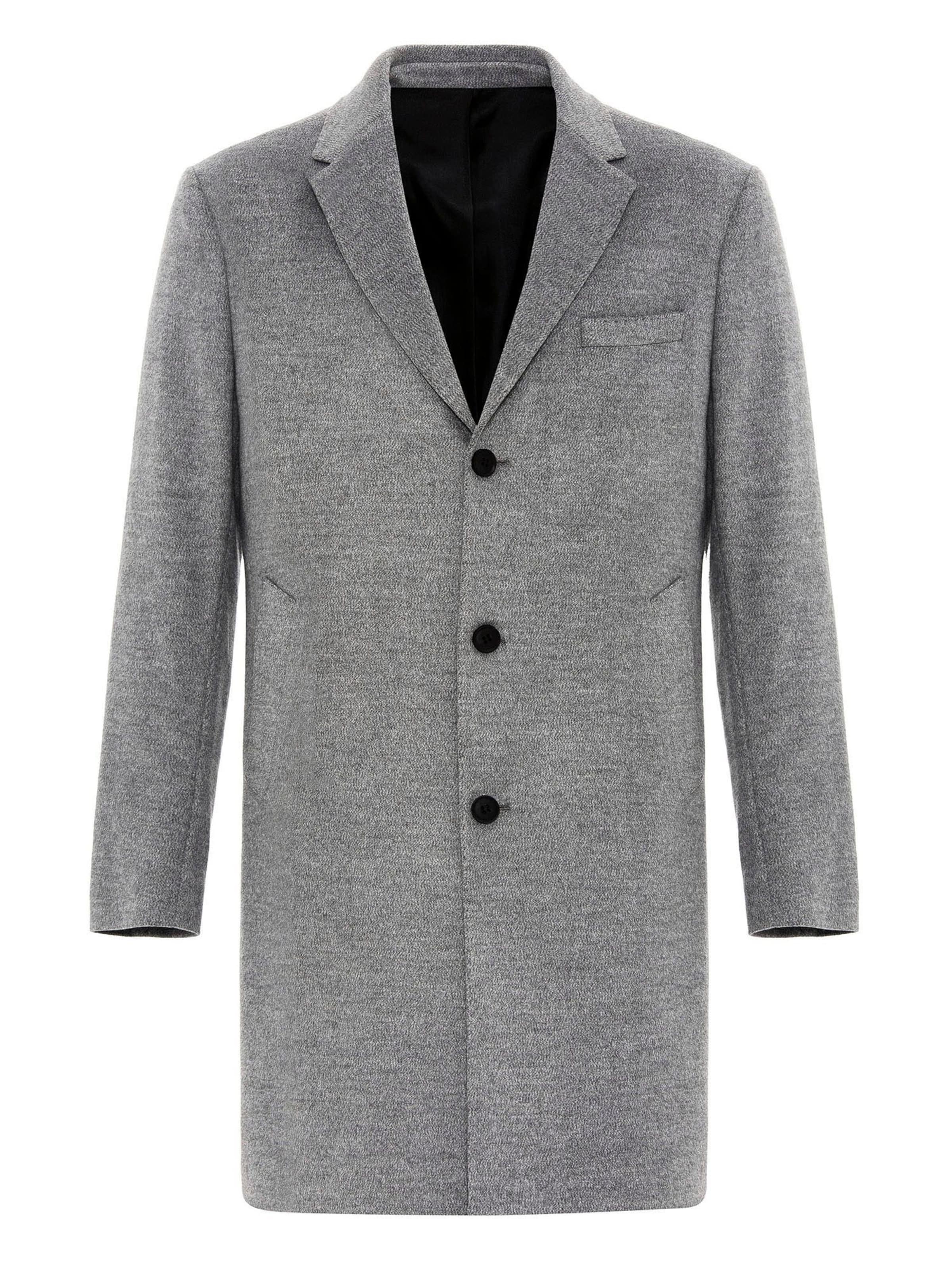 Antioch Преходно палто 'Loris' в сиво: отпред