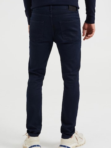 WE Fashion Slimfit Jeans 'Pablo Sloane' in Blau