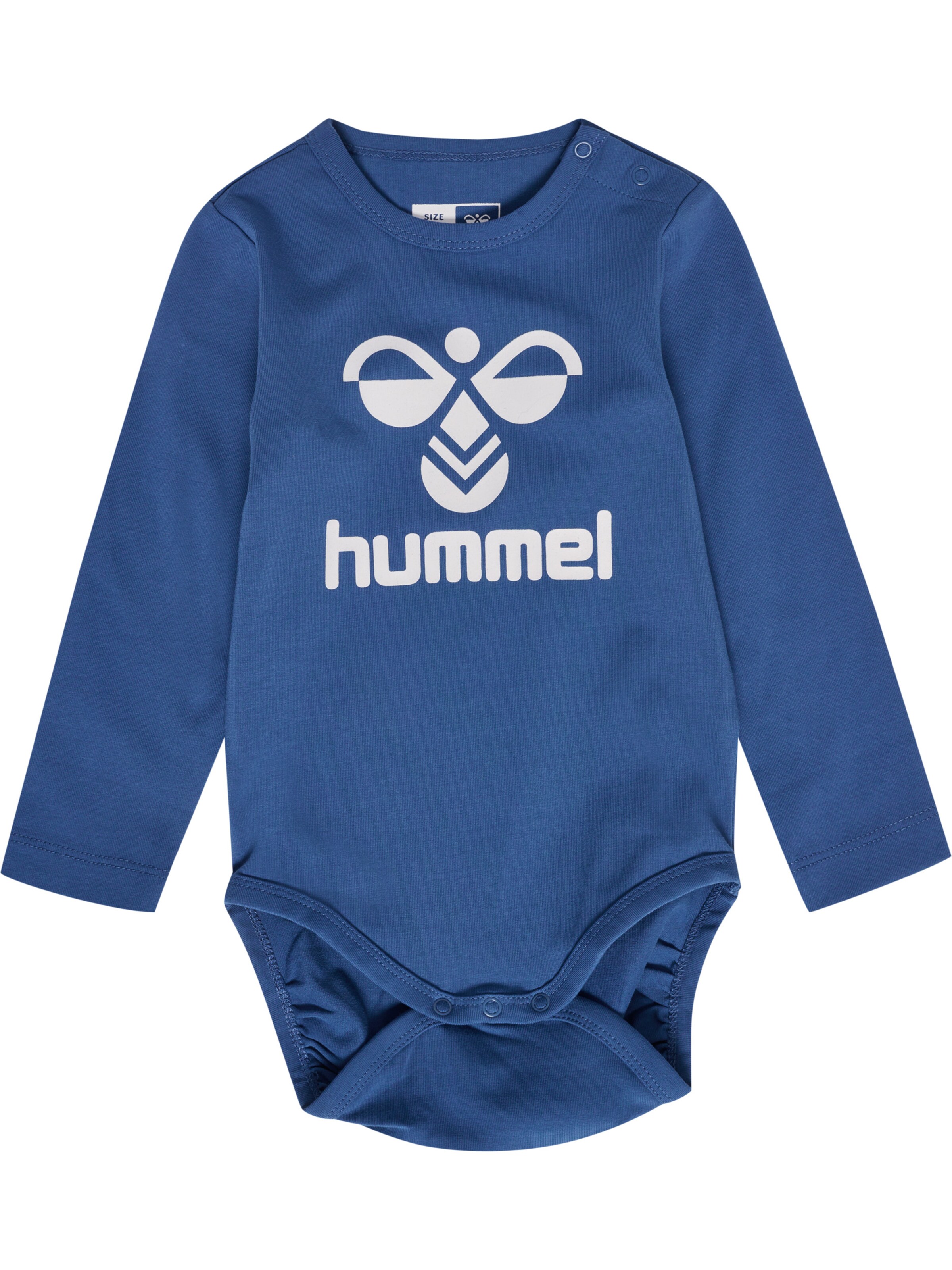 Barboteuse / body 'Flips' Hummel en bleu : devant