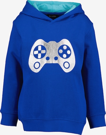 Sweat BLUE SEVEN en bleu : devant